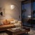 The Sphere Arc Lamp is a striking arc lamp with a black nickel finish and a white satin sphere shade, embodying NOVA of...