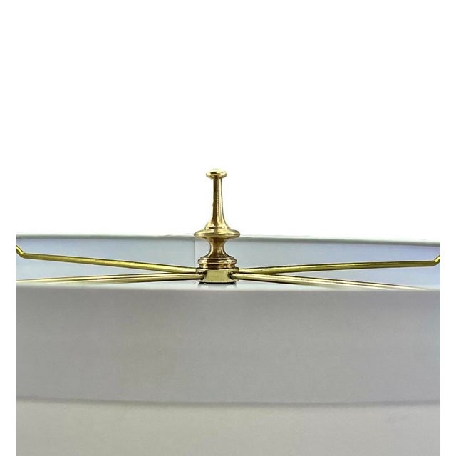Ceramic 1950s Italian Pottery Table Lamp by Raymor Attributed to Albino Bagni For Sale - Image 7 of 7