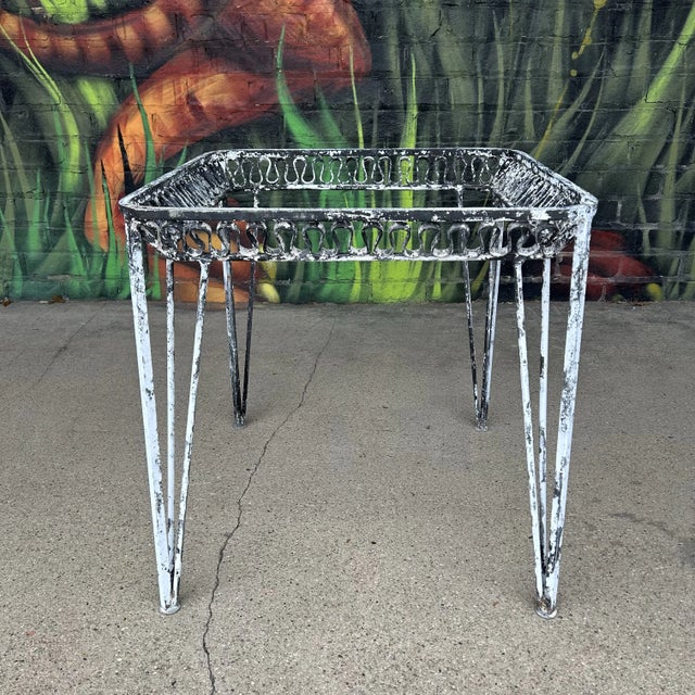 Mid-Century Modern Mid 20th Century Maurizo Tempestini Ribbon Outdoor Dining Table Base, Attributed For Sale - Image 3 of 10