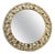 1960s Palwa Illuminated Mirror – Brass & Crystal Hollywood Regency Glam For Sale