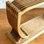 Cerused Ash Fluted Console Table For Sale - Image 3 of 9