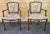Set of Four 20th Century Italian Chateau d'Ax Louis XV Tapestry Armchairs For Sale - Image 4 of 12