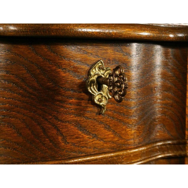 Baroque Style Slanted Flap Secretaire For Sale - Image 15 of 17