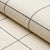 Schumacher SAMPLE - Schumacher Windowpane Embroidered Sisal Wallpaper In Charcoal For Sale - Image 4 of 4