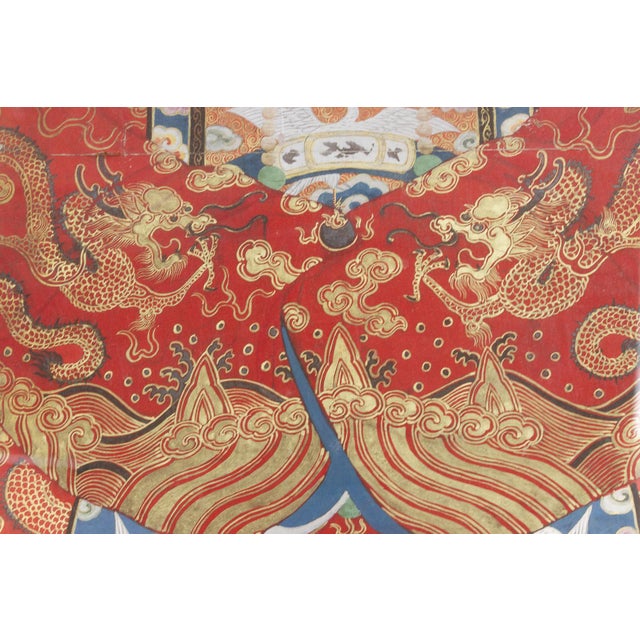 Imperial Framed Ancestor Portrait of a Court Lady For Sale In Los Angeles - Image 6 of 8