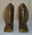 Traditional Pair Hefty Brass Scallop Shell Nautical Bookends For Sale - Image 3 of 4