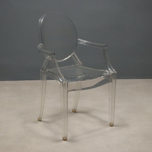 Louis Ghost Chair attributed to Philippe Starck for Castelli / Anonima Castelli For Sale - Image 10 of 10