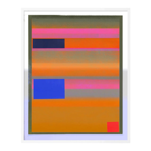 Coastal Sky by David Grey, Art Print in White Frame, Small For Sale