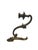 Classicist Bronze Wall Lamp, Germany, 1900s, in Very Good conditions. Designed 1890 to 1919