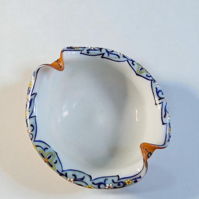Enamelled Glass Bowl attributed to Auguste Jean, 19th Century For Sale - Image 6 of 10