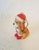 Late twentieth Century adorable handpainted ceramic puppy dog Christmas ornament by House of Lloyd is in very good vintage...