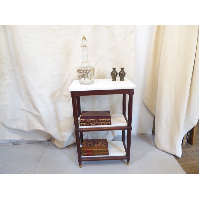 19th Century French Etagere End Table For Sale - Image 4 of 4