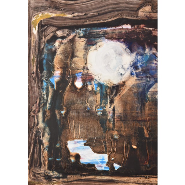 Heinrich Frieling, Abstraction, 1967, Mixed Media For Sale - Image 4 of 12