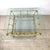 Mid 20th Century 1970s Hollywood Regency Bamboo and Chrome Square Glass Coffee Table For Sale - Image 5 of 18