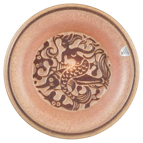 Ceramic Stoneware Bowl with Mermaid and Fish Motif by Michael Andersen, 1960s-1970s For Sale - Image 7 of 7