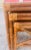 Wood Vintage Bamboo and Walnut Nesting Tables/Set of Three. For Sale - Image 7 of 10