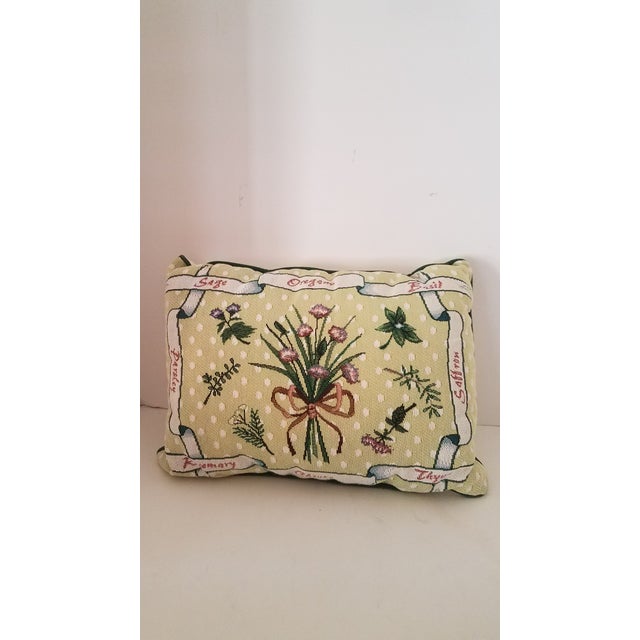 Vintage Tapestry & Canvas Herb & Spice Lumbar Accent Pillows. Fun and Trendy These Pillows Will Add a Touch of Whimsical...