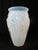 Sabino Paris Manta Raie Ray Sculpted Flower Blue Opalescent Glass Vase For Sale - Image 13 of 14