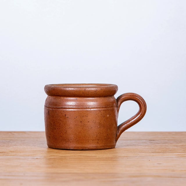 20th Century French Glazed Ceramic Pot For Sale In Austin - Image 6 of 7