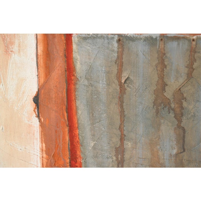 Joellyn Duesberry, Large Colorado Modernist Oil Painting Wharf Street Plein Air New Orleans Street, 1976 For Sale - Image 10 of 13