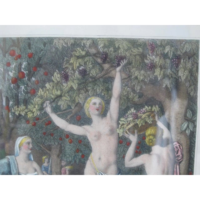 Autumn After Pierre Puvis De Chavannes 19thC Adrien Nargeot Gilt Framed Print For Sale In Portland, OR - Image 6 of 8