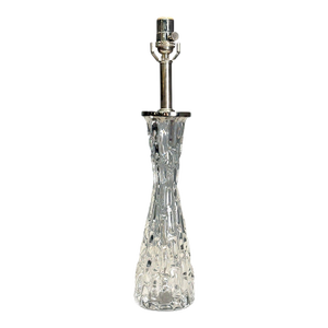 Carl Fagerlund, Swedish Modern, Textured Glass, Table Lamp, Sweden, 1960s