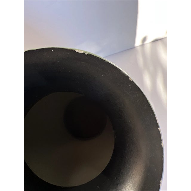 Vintage Vera Bradley My Home Andrea by Sadek Hand Painted Vase For Sale - Image 9 of 11