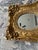 Wood Mid-20th Century Baroque Style Ornate Gilded Wall Mirror 17.5"x16"x3" For Sale - Image 7 of 14