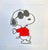 American Cool Snoopy Sowa & Reiser Limited Edition Etching 3/500, Hand-Colored, Framed For Sale - Image 3 of 8