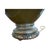 Vintage Neoclassical Stoneware Urn Lamp With Cast Metal Base and Handles For Sale In West Palm - Image 6 of 9