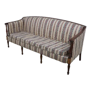 Hickory Chair Co Sheraton Mahogany Sofa