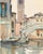 Rialto Bridge, Venice by John Singer Sargent, Vintage Art Print, 16" X 20" For Sale