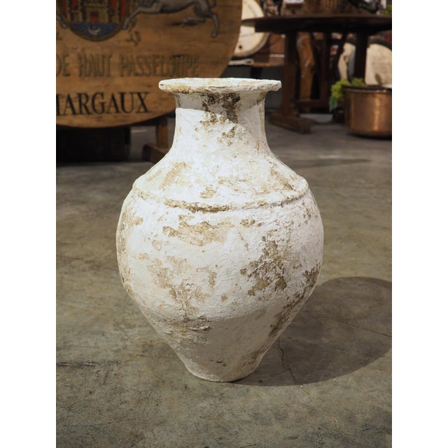 Small Antique Greek Terra Cotta Jar For Sale - Image 4 of 10
