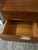 Rare MCM Merton Gershun American of Martinsville Walnut Dropleaf Desk With Aluminum Stars For Sale - Image 15 of 18