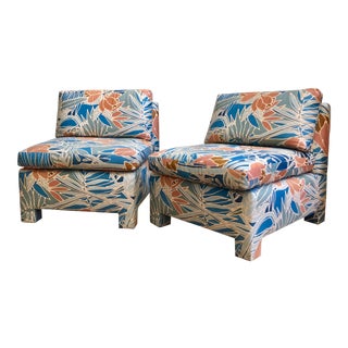 Vintage Mid-Century Palm Leaf Chair- A Pair For Sale