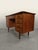 Wood Mid-Century Modern Danish Teak Desk with Top For Sale - Image 7 of 8