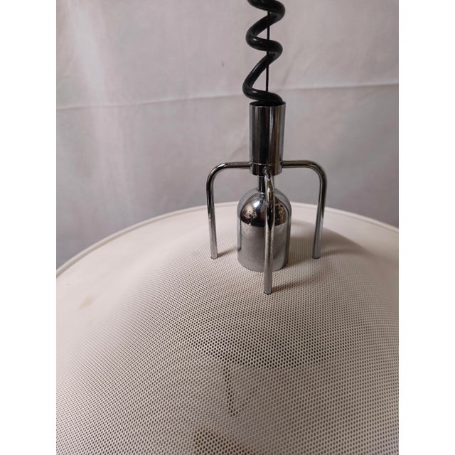 Silver Height-Adjustable Ceiling Lamp from Cosack, 1970s For Sale - Image 8 of 15