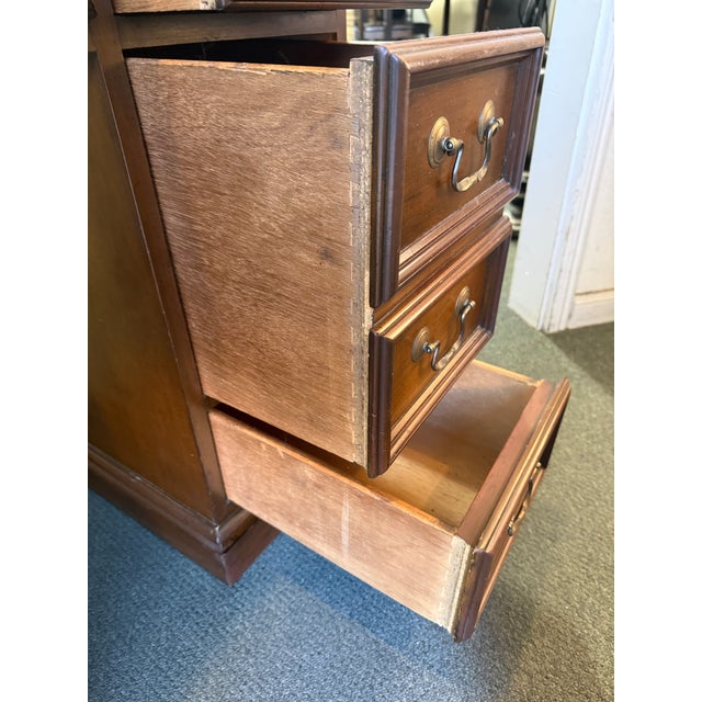 Sligh/Lowry Double Pedestal Executive Desk For Sale - Image 10 of 12
