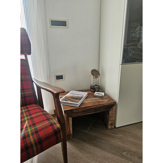 Vintage Walnut Coffee Table, 1950s For Sale - Image 9 of 13