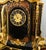 French Boulle Style Mantel Clock with Pedestal Stand For Sale - Image 4 of 16