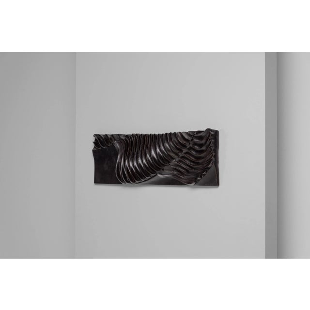 Italian Bronze Wall Sculpture by Carlo Zauli, 1960s For Sale - Image 4 of 13