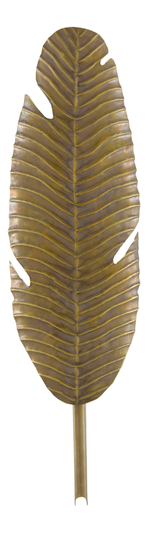 Currey & Company Tropical Leaf Wall Sconce