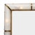 Impressive Venetian Glass and Brass Mirror With Lighting, Murano, Italy For Sale In Austin - Image 6 of 9