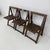 Wood Vintage Wooden Folding Chairs by Aldo Jacober for Alberto Bazzani, 1960s, Set of 3 For Sale - Image 7 of 18