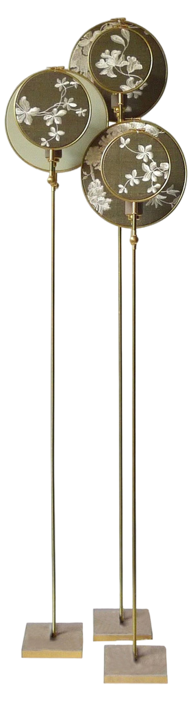 Floor Lamps by Sander Bottinga, Set of 3