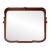 Antique Art Nouveau Beveled Glass Wall Mirror For Sale