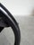 Black Post Modern Black Tubular Metal and Leather Rocker Attrb Les Amisco Canada c.1980's For Sale - Image 8 of 9