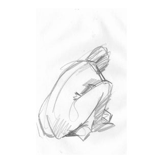 1980s John Reilly Female Nude Drawing For Sale