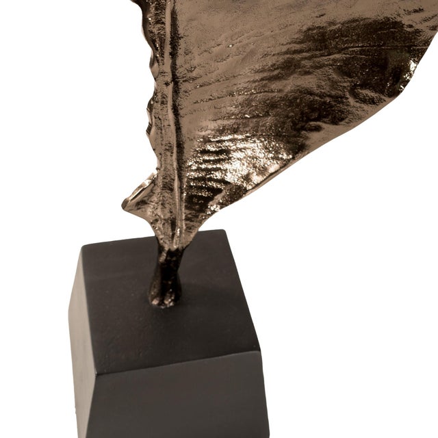 Elemental Leaf Sculpture - Small For Sale - Image 9 of 11