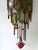 Large Pair of Hammered Glass Wrought Iron Sconces by Longobard, Italy. 1970s For Sale - Image 11 of 15